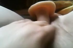 I love to fuck my taut wet crack with my suction cup sex tool