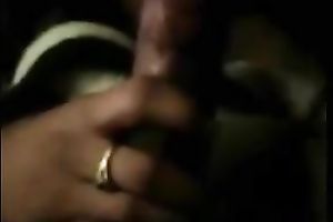 Appealing Indian non-professional hottie gives stout blowjob in POV