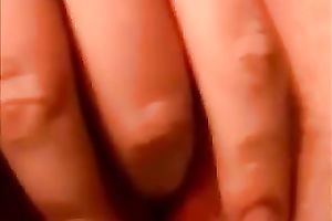 Watch me finger-fucking my love tunnel to agonorgasmos in close up solo clip