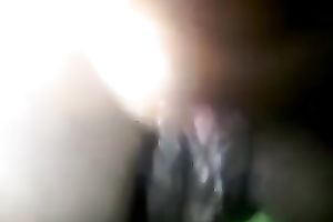 Playing with the pussy of my lesbo dark girlfriend