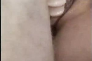 Cum-addicted skank receives screwed in missionary position