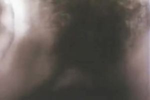 Extremely hirsute dark brown gal rides a white dude on top