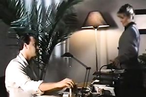 Amazing retro vid with a woman getting caressed by her paramour