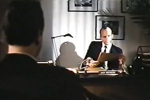 Amazing retro vid with a woman getting caressed by her paramour