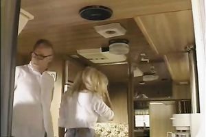 Nice erotic movie with tall breasty blondie posing on cam