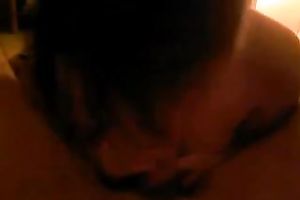 My boyfriend wishes me to engulf his wang and show how I gulp