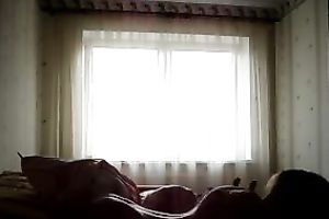 My sexy and stylish Russian boyfriend pounds me in my bedroom
