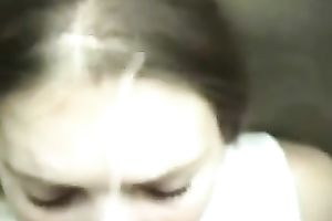 My cum lust slutty wife desires to engulf my 10-Pounder badly on camera