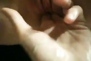 A not many finger pokes and strokes and that babe is spraying like geyser
