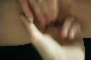 A not many finger pokes and strokes and that babe is spraying like geyser