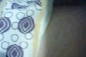 White trash aged floozy plays with her marangos on livecam