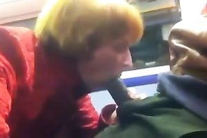 Watch a redhead wench engulfing my BBC in homemade clip