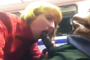 Watch a redhead wench engulfing my BBC in homemade clip