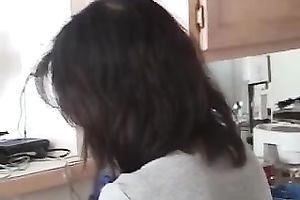 Brunette dirty slut wife acquires her pussy slammed after 69 oral sex sex