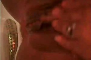 My appealing latin babe honey copulates her own juicy vag with fake penis