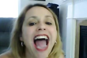 You can tell this beautiful aged woman is enjoying my hard rod