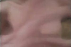 Slim beauty lets me cum on her whoppers after multiposition sex