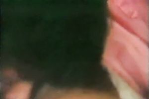 Two curvy lesbos in hot underware take up with the tongue their hirsute slits