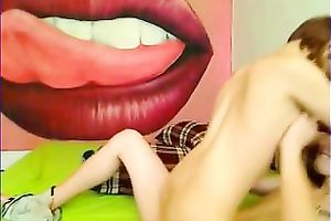 My submissive girlfriend sucks my bewitching jock like a true champ