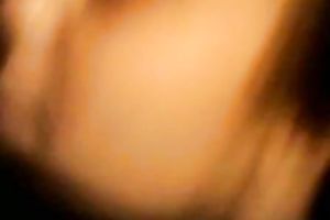 Amateur ebon dirty slut wife is indeed lust for facial on webcam