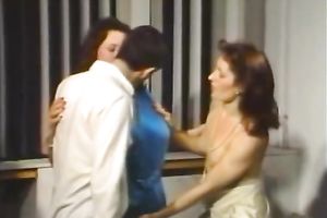 That poor man receives caught on live TV show fucking 2 doxies