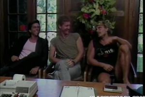 Sexy and sexually excited doxy with worthwhile legs masturbates and blond sucks the cock