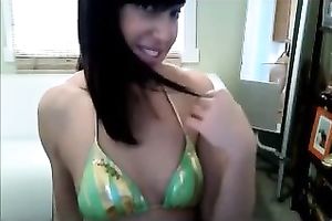 This hot brunette knows that that babe has quite a charming butt