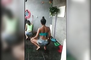 My lascivious ally of mine is teaching me how to twerk