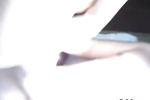 Big breasted honey rides her BF's cock in cowgirl position