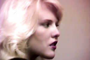 Couple of bosomy women apply monstrous spiked sex tool to shove a bit