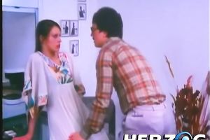 Slim woman in a brassiere acquires her cum-hole pounded hard in the missionary pose