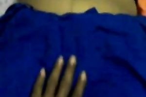 Check out Indian dilettante brunette hair and her BF fingering her snatch