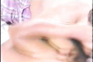 My white bitch rides me on top on the non-professional Indian sex clip