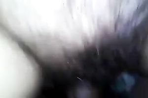 My breasty wifey can't live without when I pound her soaking shaggy love tunnel missionary