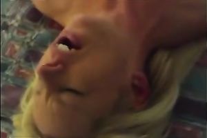 Me drilling my GF's cunt in the missionary position