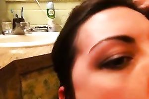 Deepthroating rock hard penis of my boyfriend on homemade movie