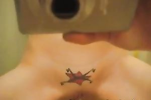 Her body looks wonderful and so seductive in that red suit