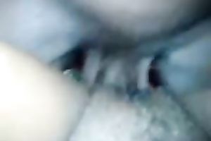 Wet twat of my black French girlfriend drilled with my BBC