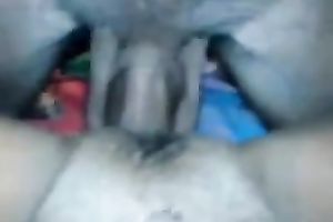 Wet twat of my black French girlfriend drilled with my BBC