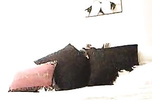 Blonde cheerful bitch was hammered from behind by her BF in poor quality vid