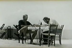 Horny classic golden-haired milf likes watching her white bitch friend fucking