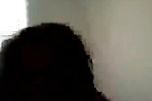 Working my throat lips on a large dark ramrod whilst this chab make a episode of myself