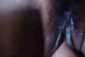 My sexy and slender Thai wife fisted in a missionary position