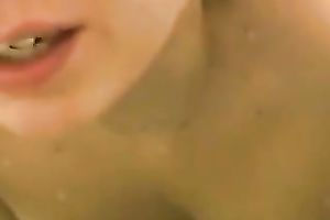 Hilarious large breasted glad slutty wife of my neighbour gives me oral-job