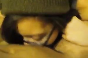 This weenie engulfing expert is always trying to look like a nerd