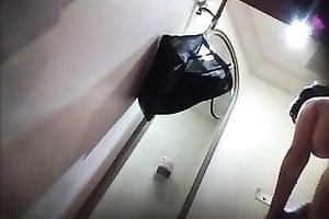 Hidden camera filming sexy curvy mother I'd like to fuck in changing room