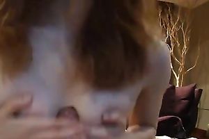 Petite girlfriend wanking my knob on POV dilettante video