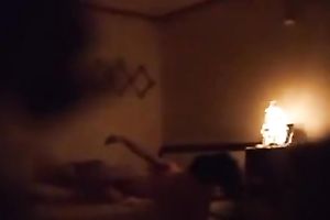 Skanky Korean hoe copulates her taut cookie with her vibrator