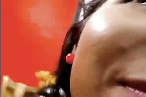 Astonishing non-professional paramour exposing her pink cum-hole closeup