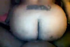 Luscious aunty with large ass is riding hard penis in indecent home sex vid